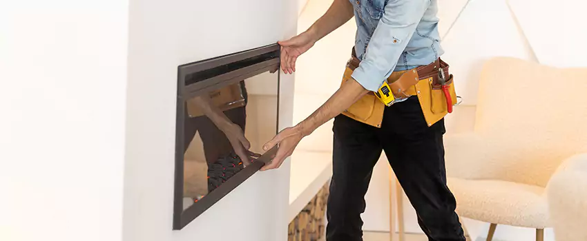 Metal Fireplace Installation in Jackson, Mississippi