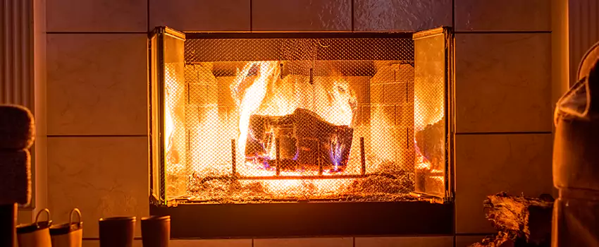 Mendota Hearth Landscape Fireplace Installation in Jackson, Mississippi