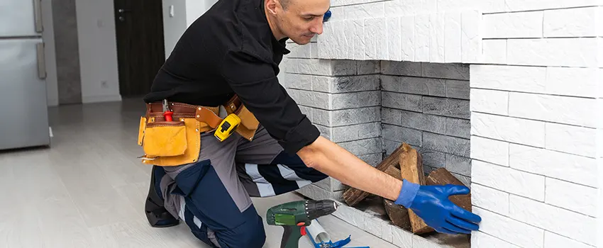 Fireplace Damaged Damper Frame Repair Services in Jackson, Mississippi