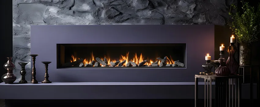 Ember Bed for Ventless Gas Fireplace in Jackson, MS